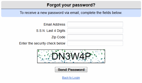 Forgot Password